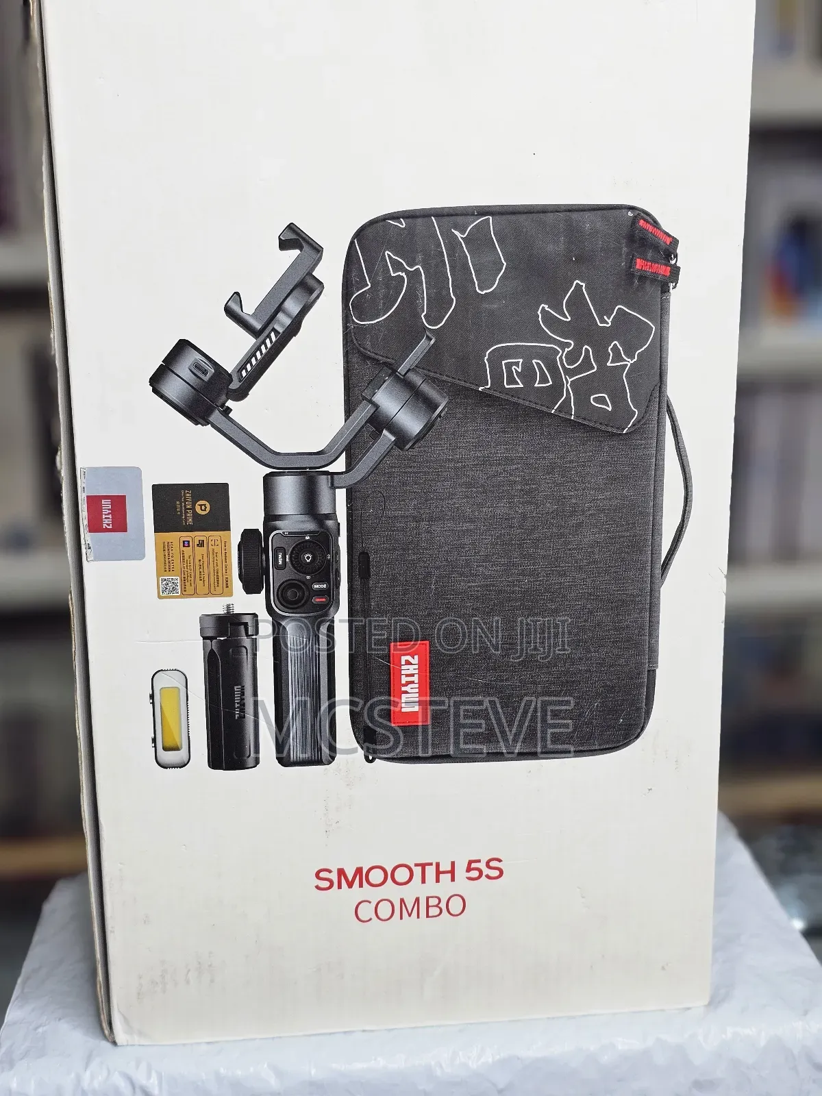 Zhiyun Smooth 5s Combo Ai Pro Gimbal for Smartphones Open Box
