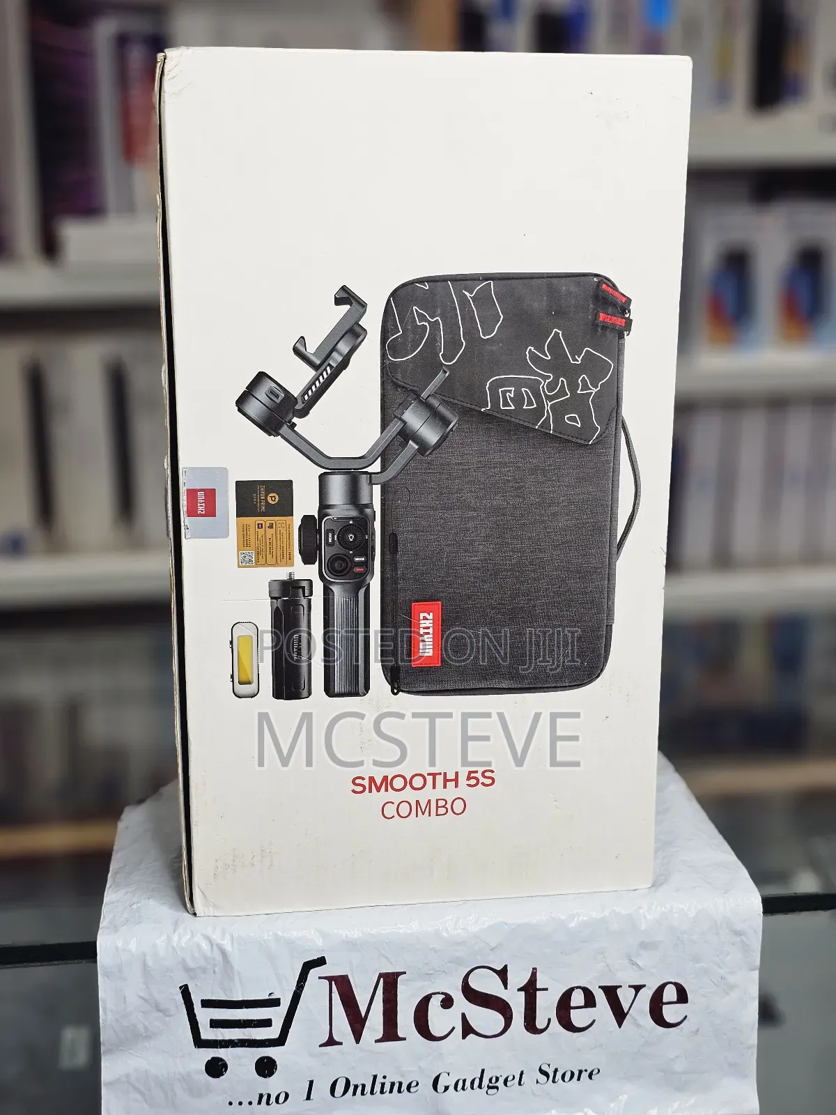Zhiyun Smooth 5s Combo Ai Pro Gimbal for Smartphones Open Box