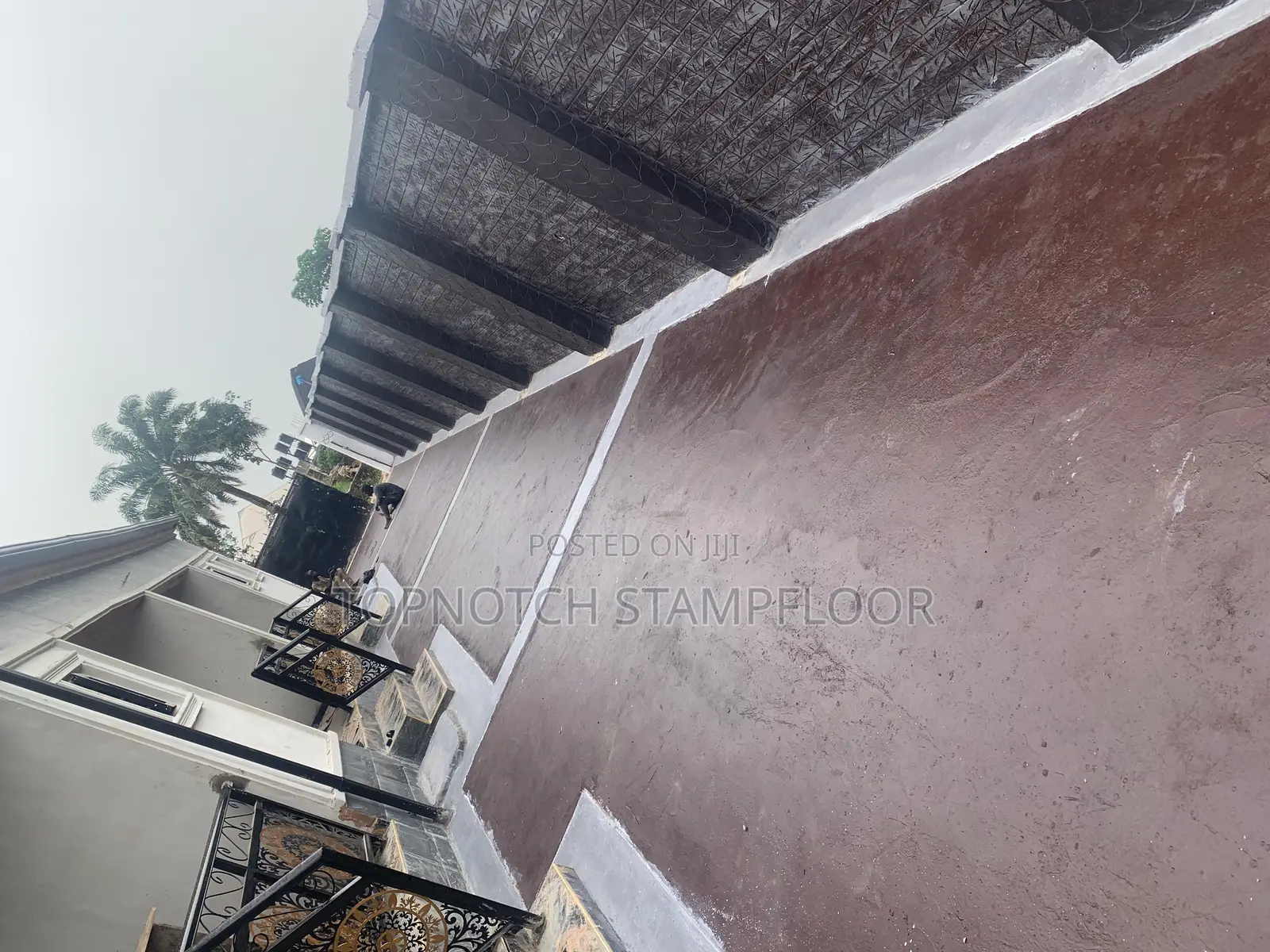 Attractive the Exterior With Modern Floor and Wall Design