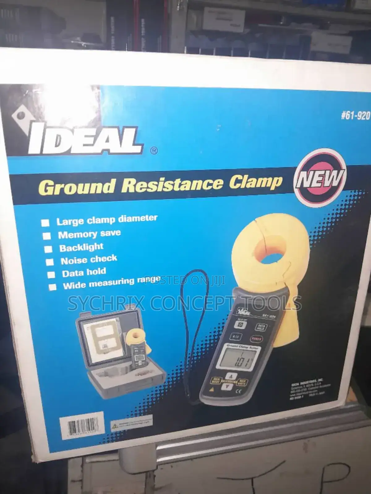 Ideal 61-920 Ground Resistance Tester - Clamp Meter