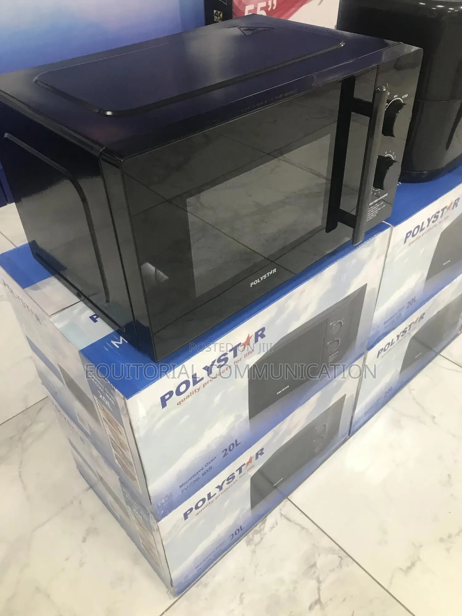 Polystar 20L Microwave With Glass Turn Table | Pv-C20lmxb