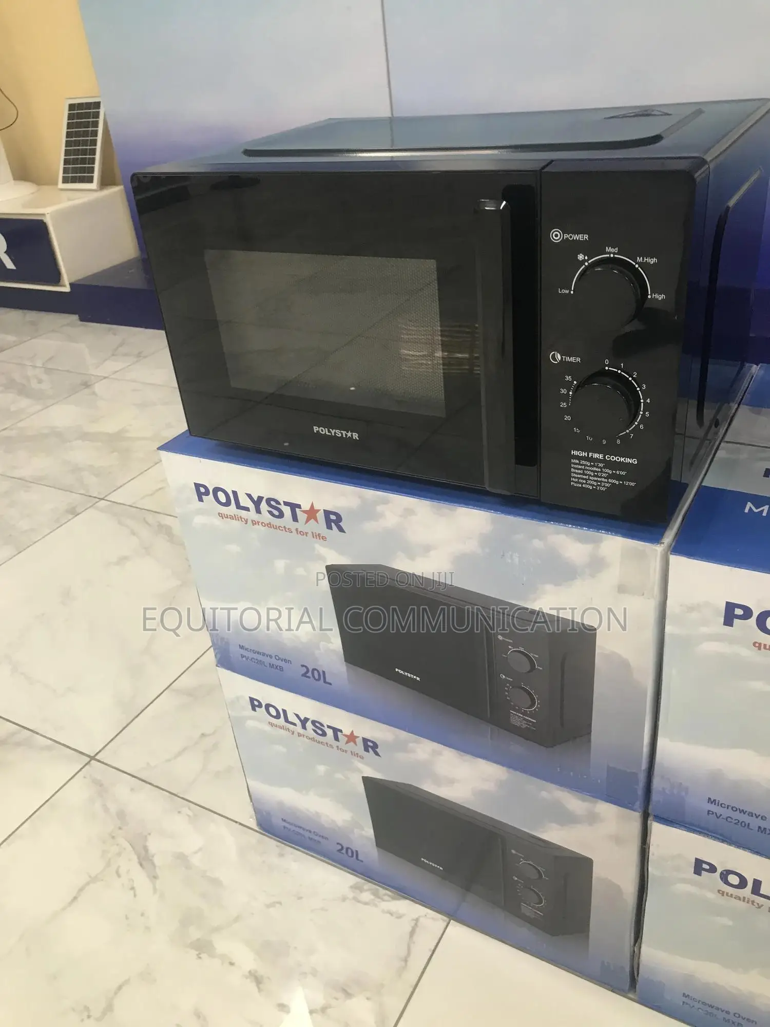 Polystar 20L Durable Construcion Microwave | Pv-C20lmxb