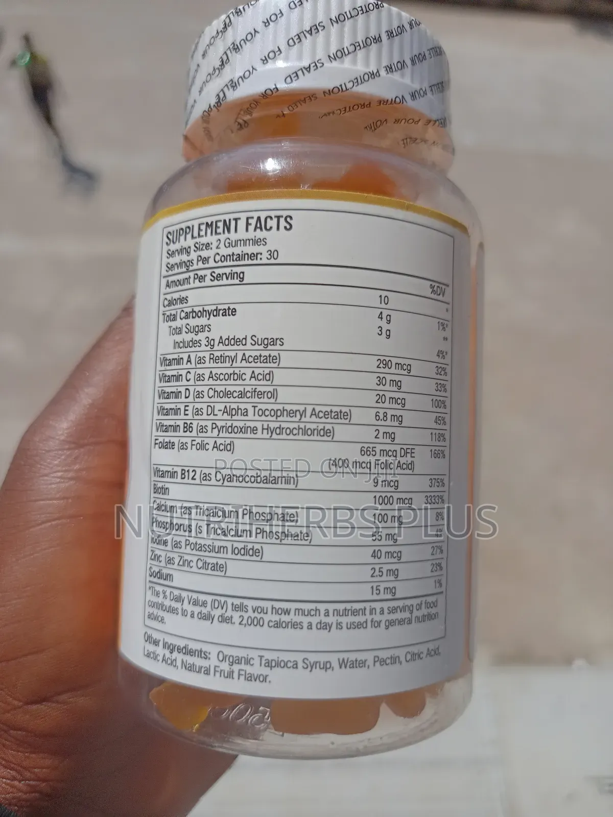 Daynee Multivitamin Gummies With Calcium and Zinc for Health