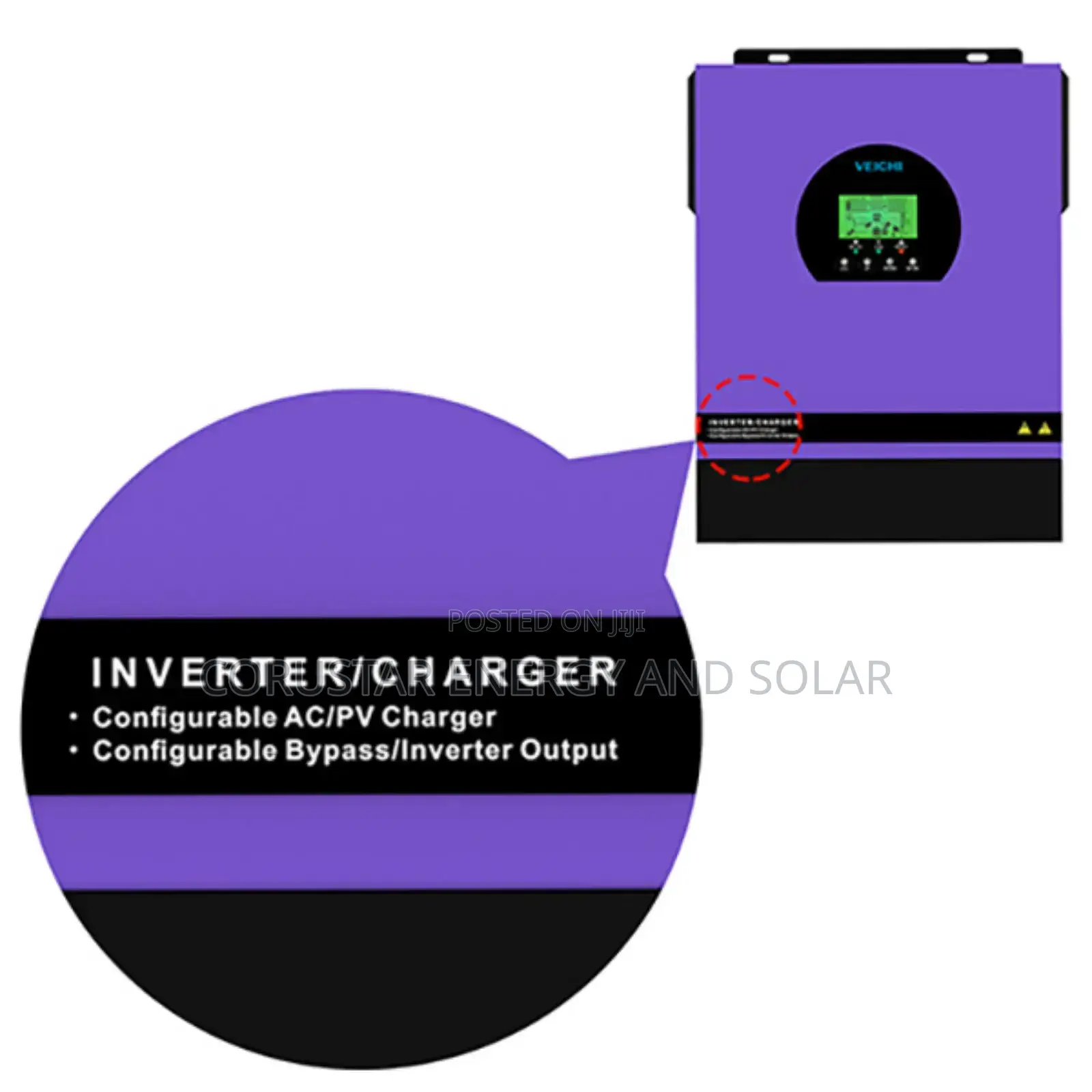 Veichi 2kva Hybrid Solar Inverter