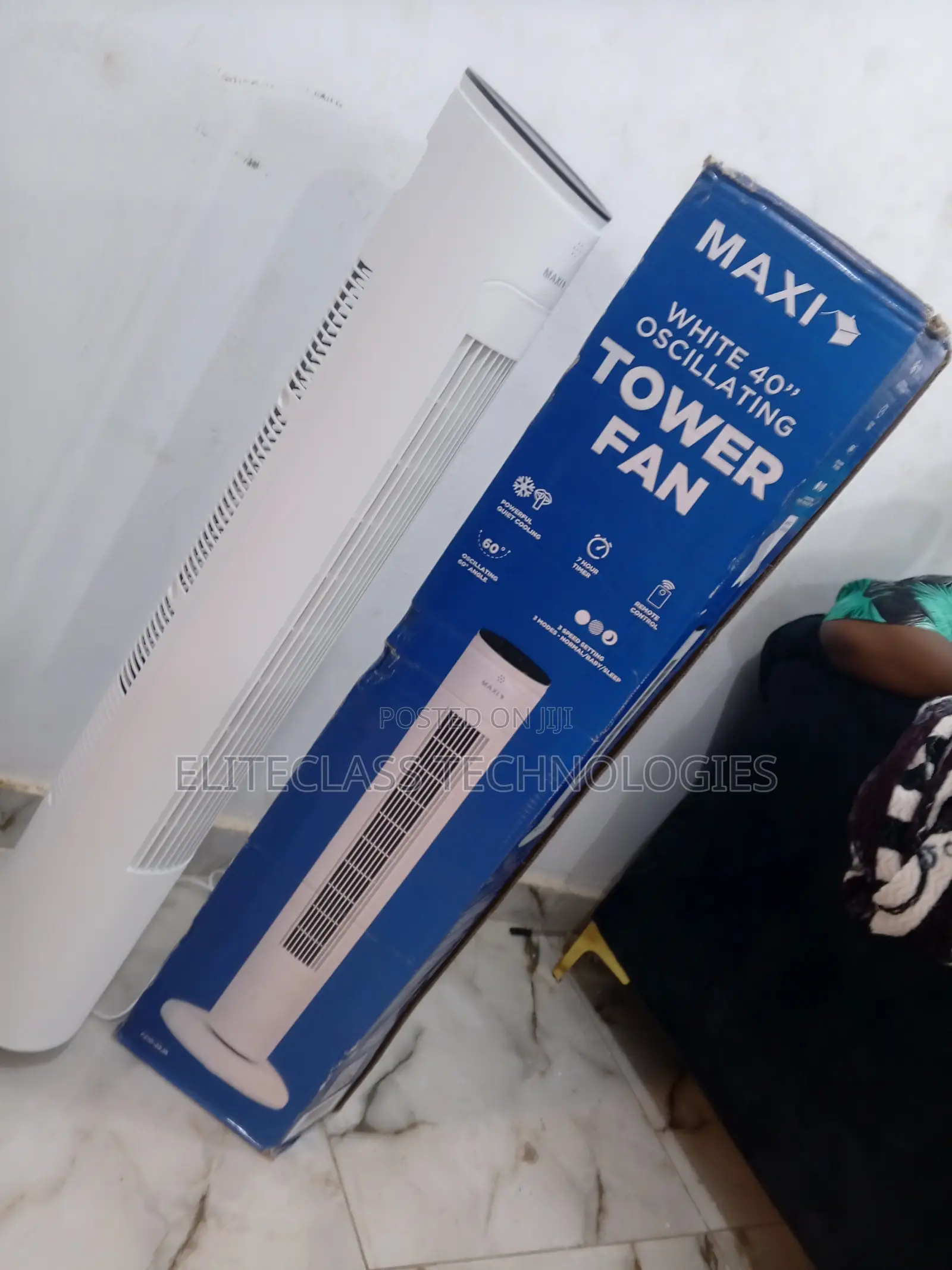 Maxi Breeze Master 40" Oscillating Tower Fan