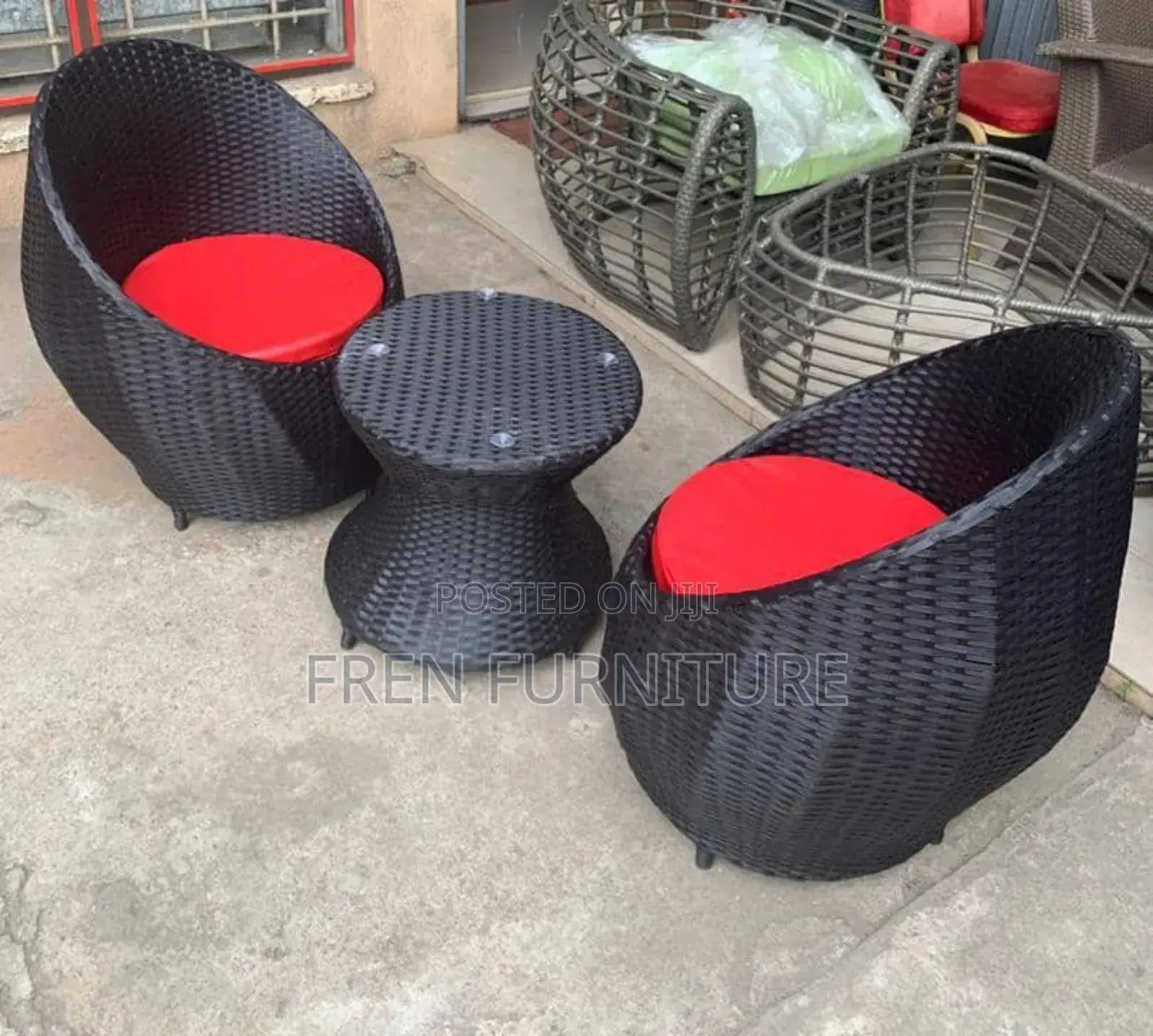 Imported Luxury Outdoor Activities Chars With Centre Table