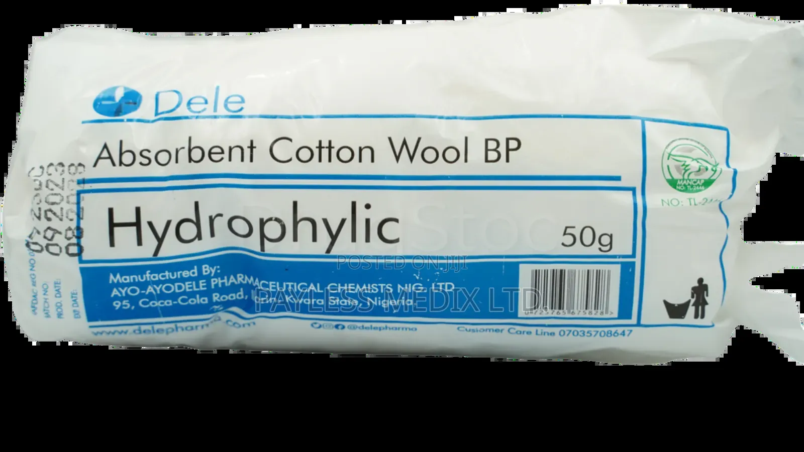 Absorbent Cotton Wl