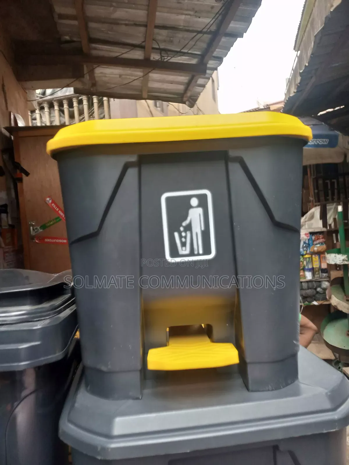 Quality Operated Plastic Pedal Bin – 35L, 50L, 65L, 85L