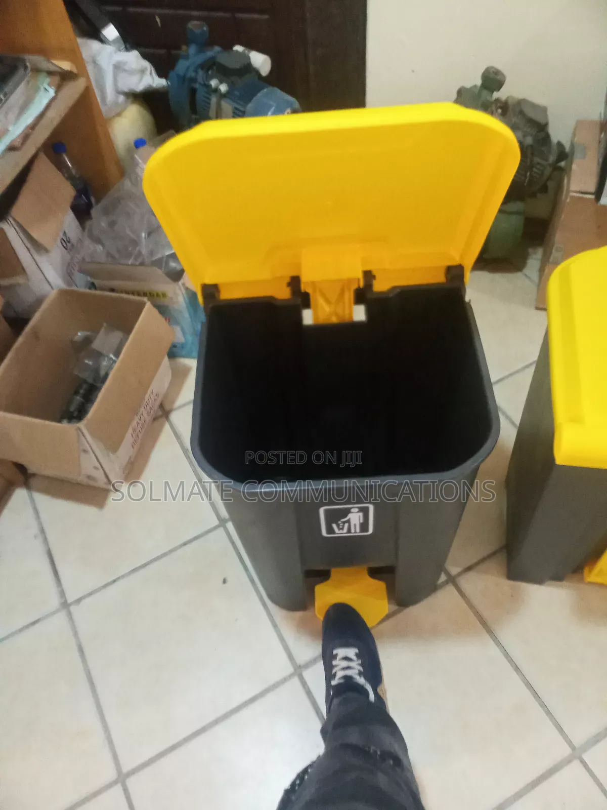 Quality Operated Plastic Pedal Bin – 35L, 50L, 65L, 85L