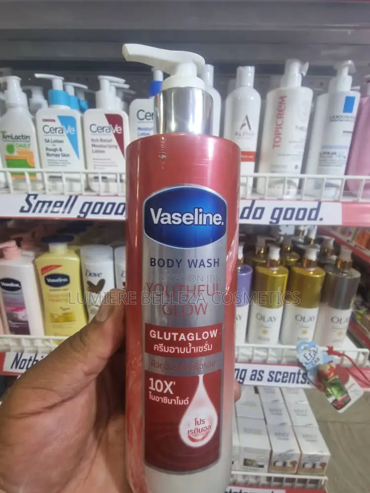 VASELINE -GLUTAGLOW (Youthful Glow) Body Wash 425ml