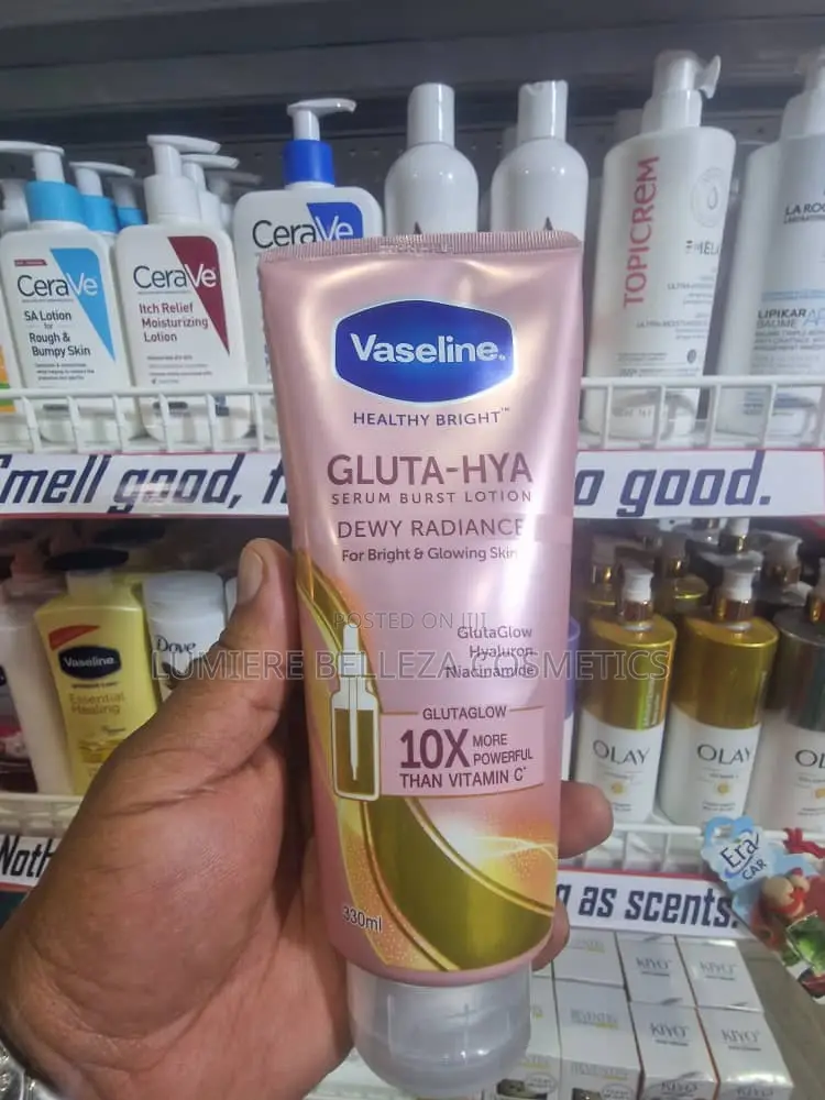 Vaseline Gluta-Hya Serum Burst Lotion Dewy Radiance