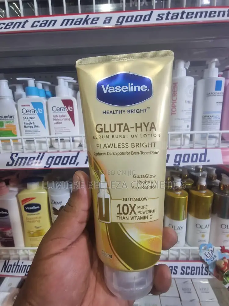Vaseline Gluta-Hya Serum Burst Lotion Flawless Bright