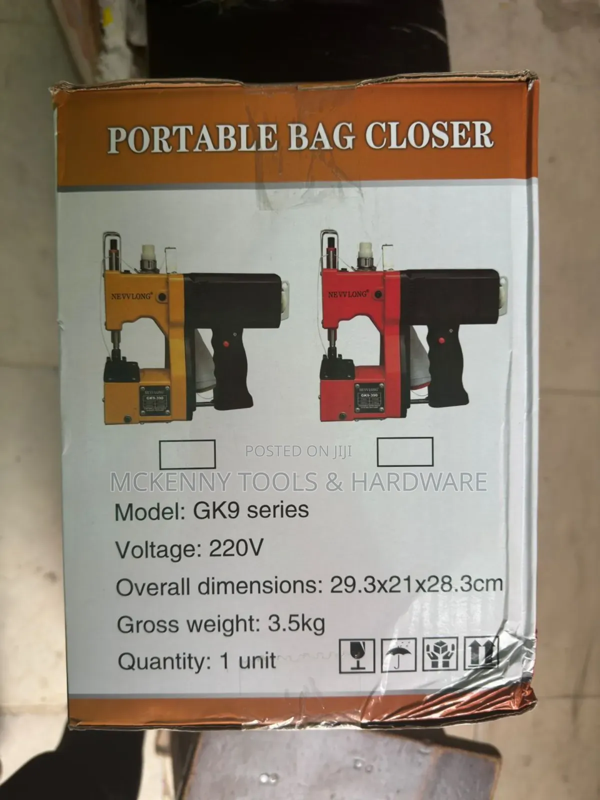 36v Cordless Bag Closer Machine