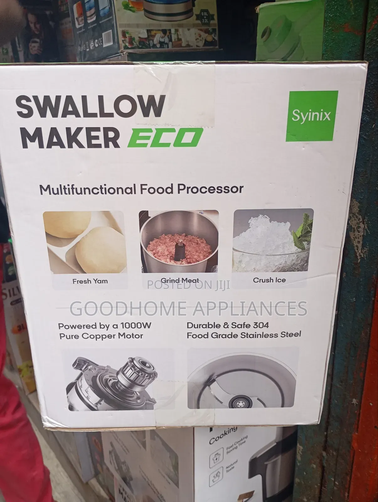 Syinix Eco Swallow Maker/Yam Pounder