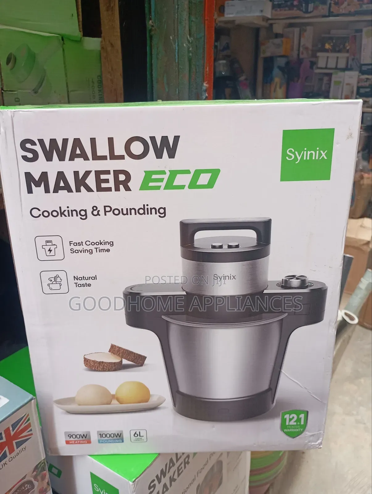Syinix Eco Swallow Maker/Yam Pounder