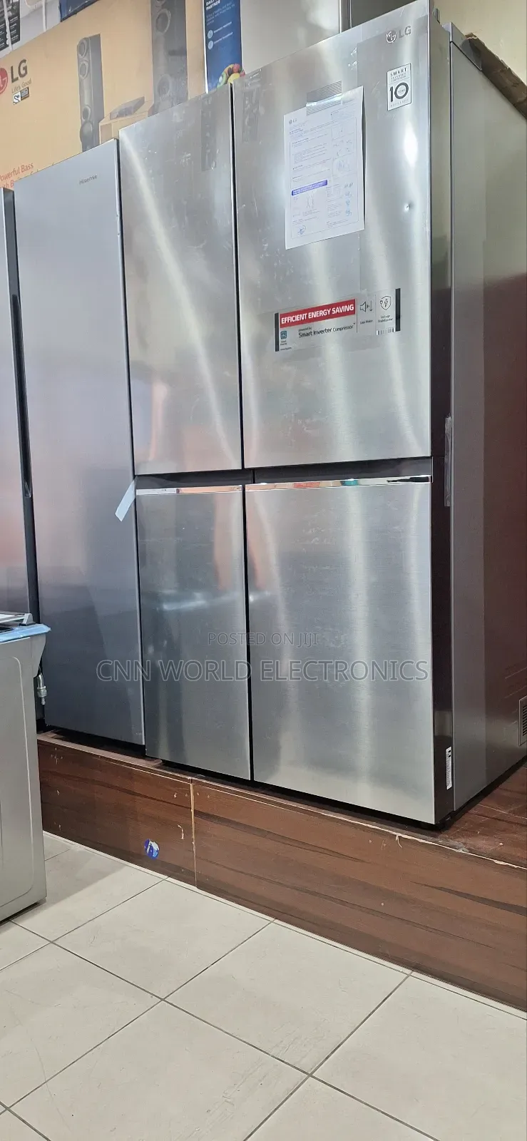 New LG Smart Inverter Side by Side Fridge(688L)Super Cooling