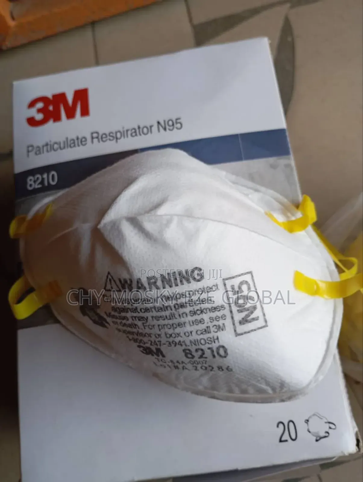 3m Nose Mask 8210/N95