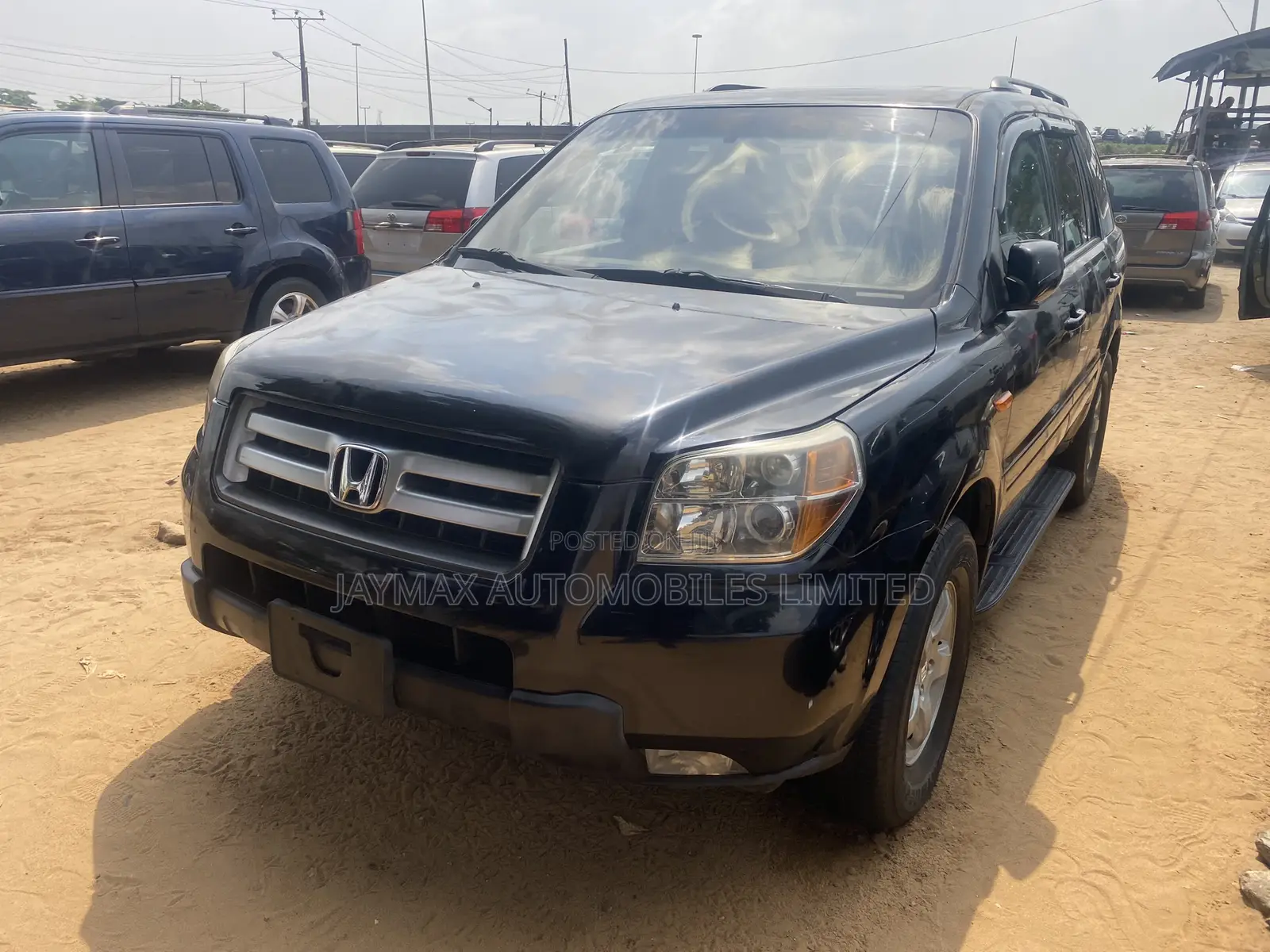 Honda Pilot EX 4x2 (3.5L 6cyl 5A) 2007 Black