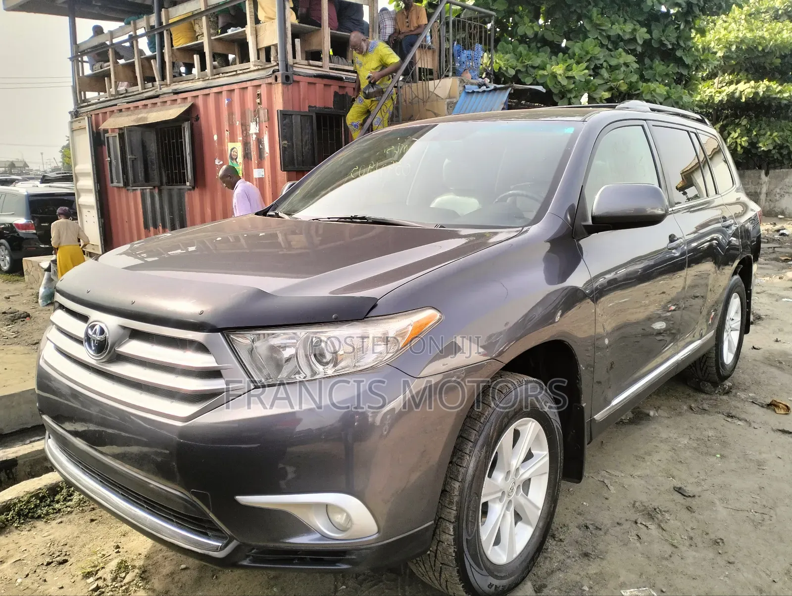 Toyota Highlander Limited 3.5l 4WD 2013 Gray