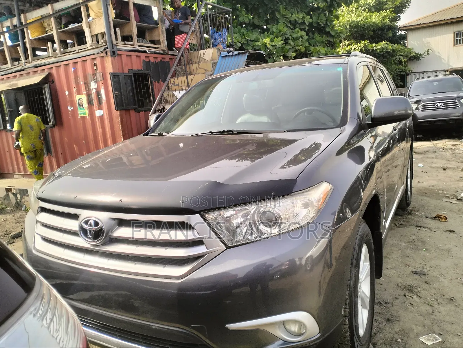 Toyota Highlander Limited 3.5l 4WD 2013 Gray