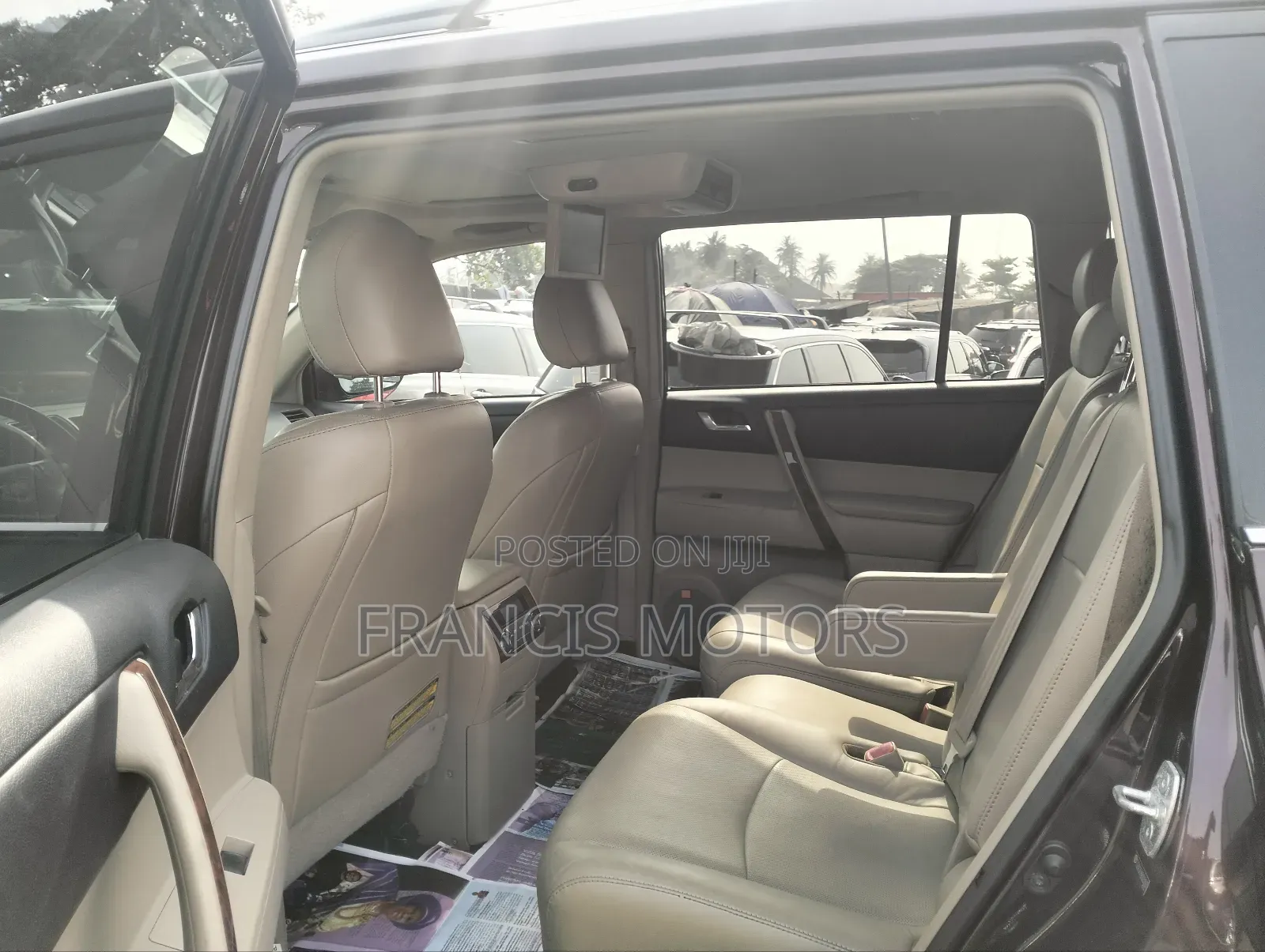 Toyota Highlander Limited 2012 Burgundy
