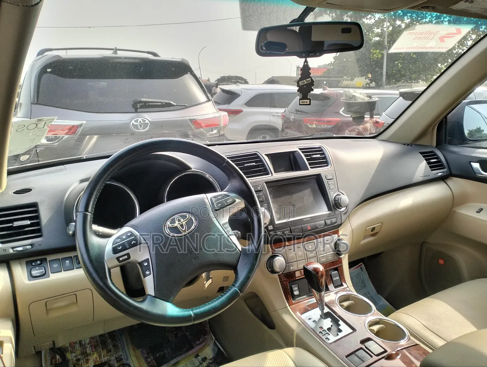 Toyota Highlander Limited 2012 Burgundy