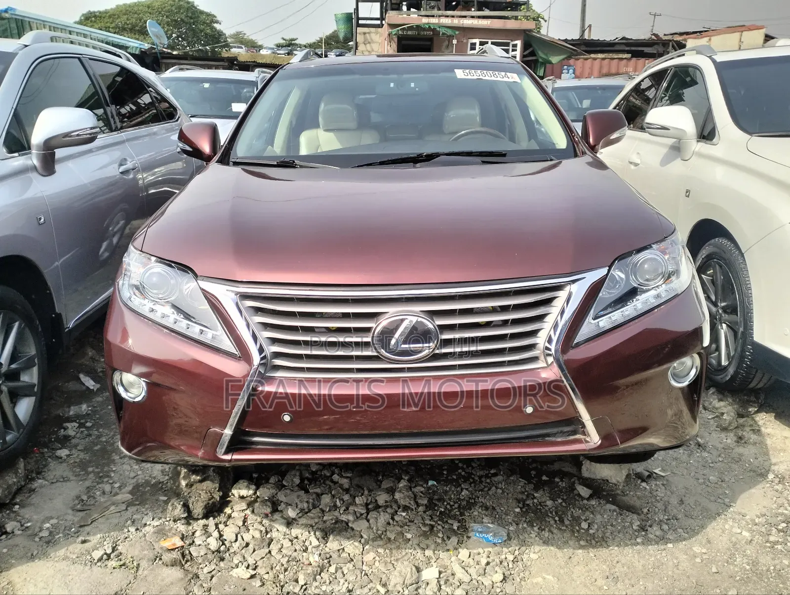 Lexus RX 350 2013 Burgundy