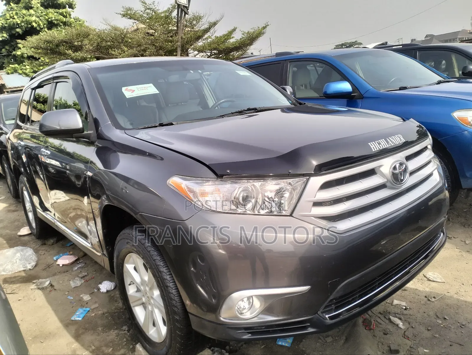 Toyota Highlander Limited 2012 Gray