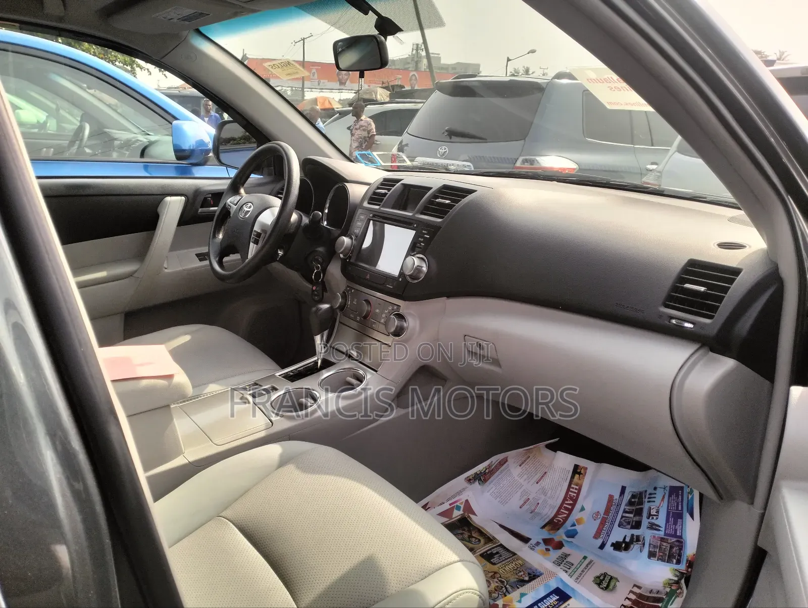 Toyota Highlander Limited 2012 Gray
