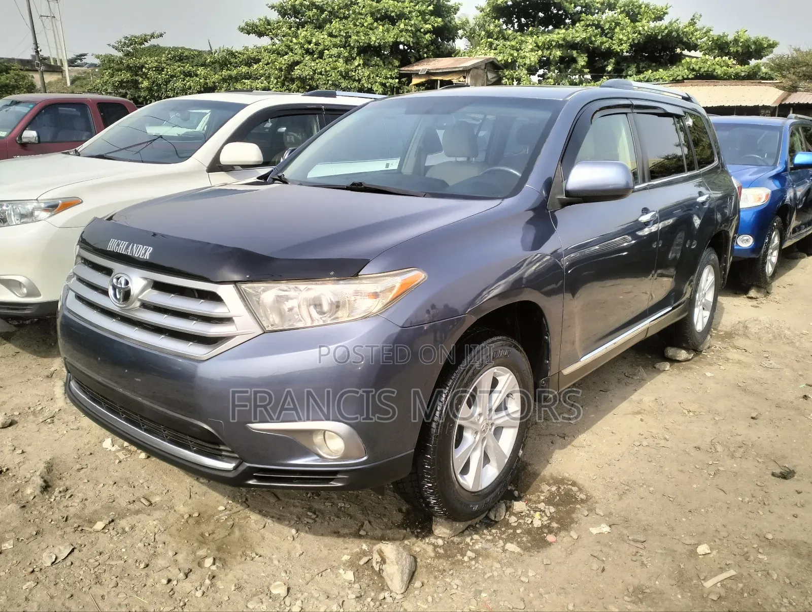 Toyota Highlander 3.5L 4WD 2013 Blue