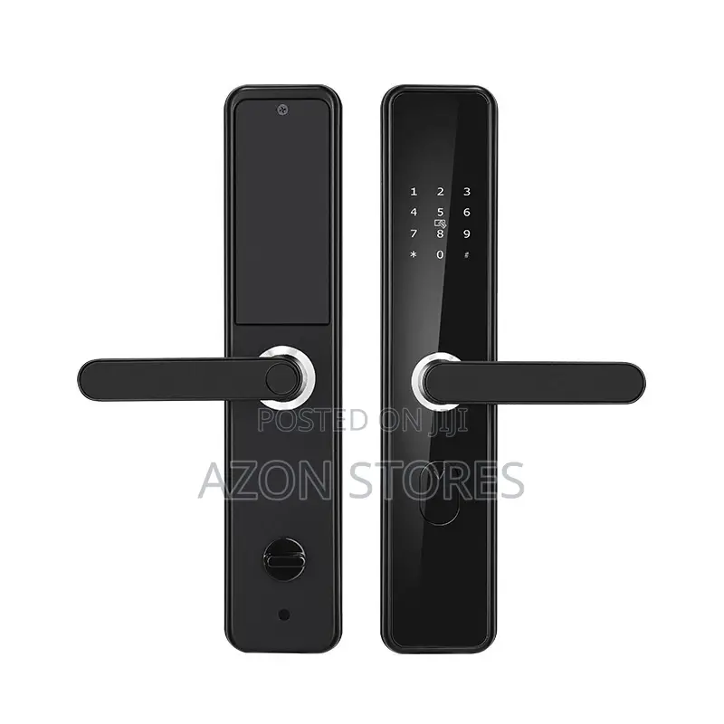 Smart Door Lock With Handle for Hotels Offices and Homes.