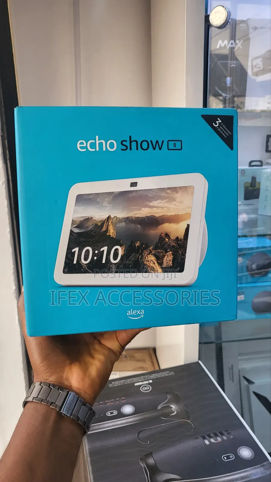 Amazon Echo Show 8 (3nd Gen) With Alexa Black
