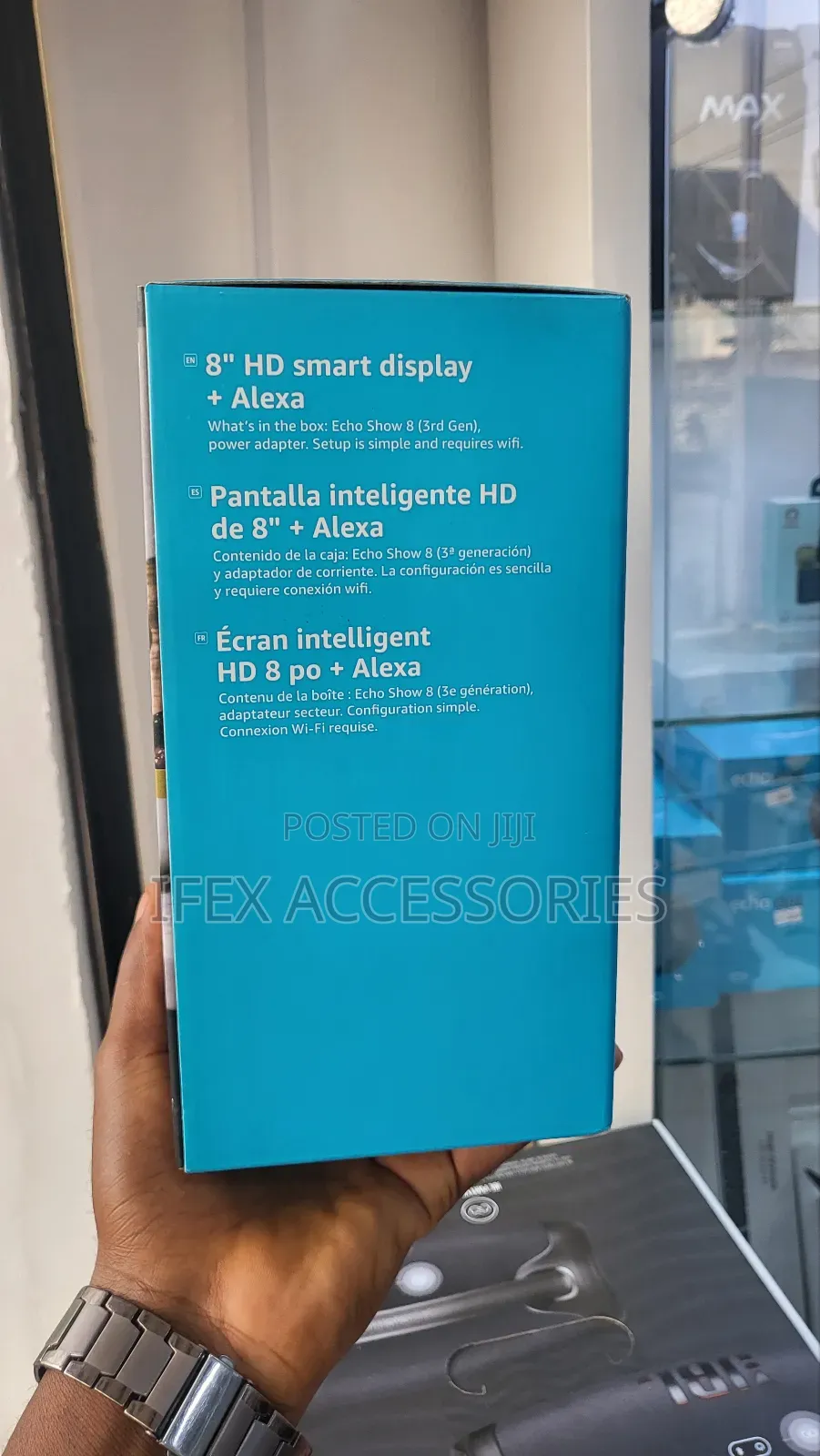 Amazon Echo Show 8 (3nd Gen) With Alexa Black