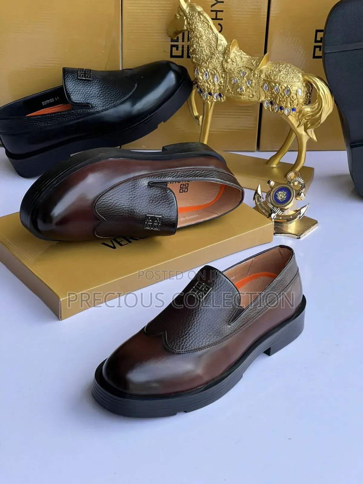 Men's Givenchy Matte Leather Shoe