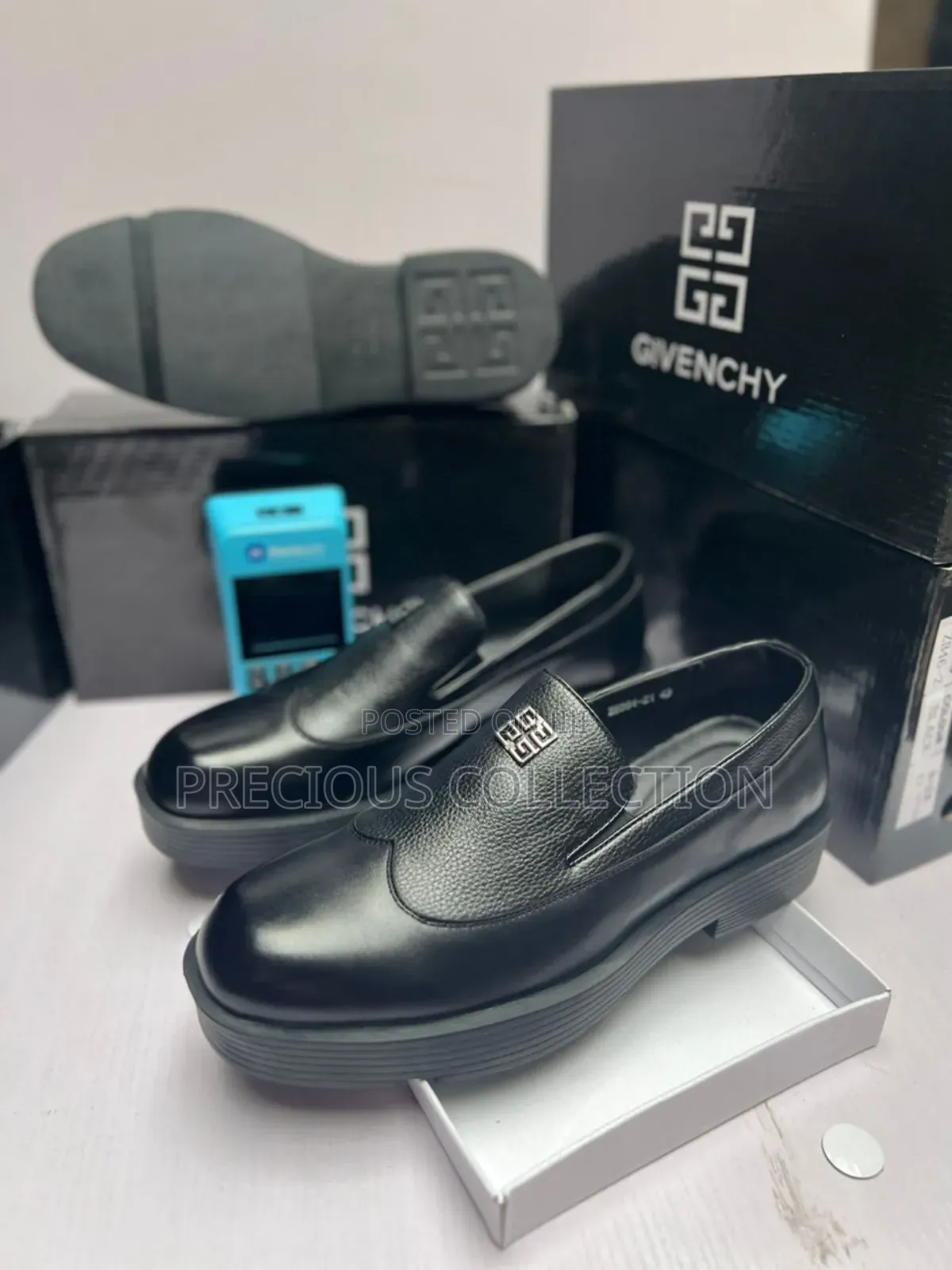 Men's Givenchy Matte Leather Shoe