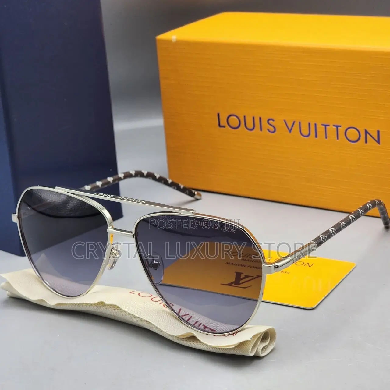 Louis Vuitton Quality Luxury Men Sunglasses