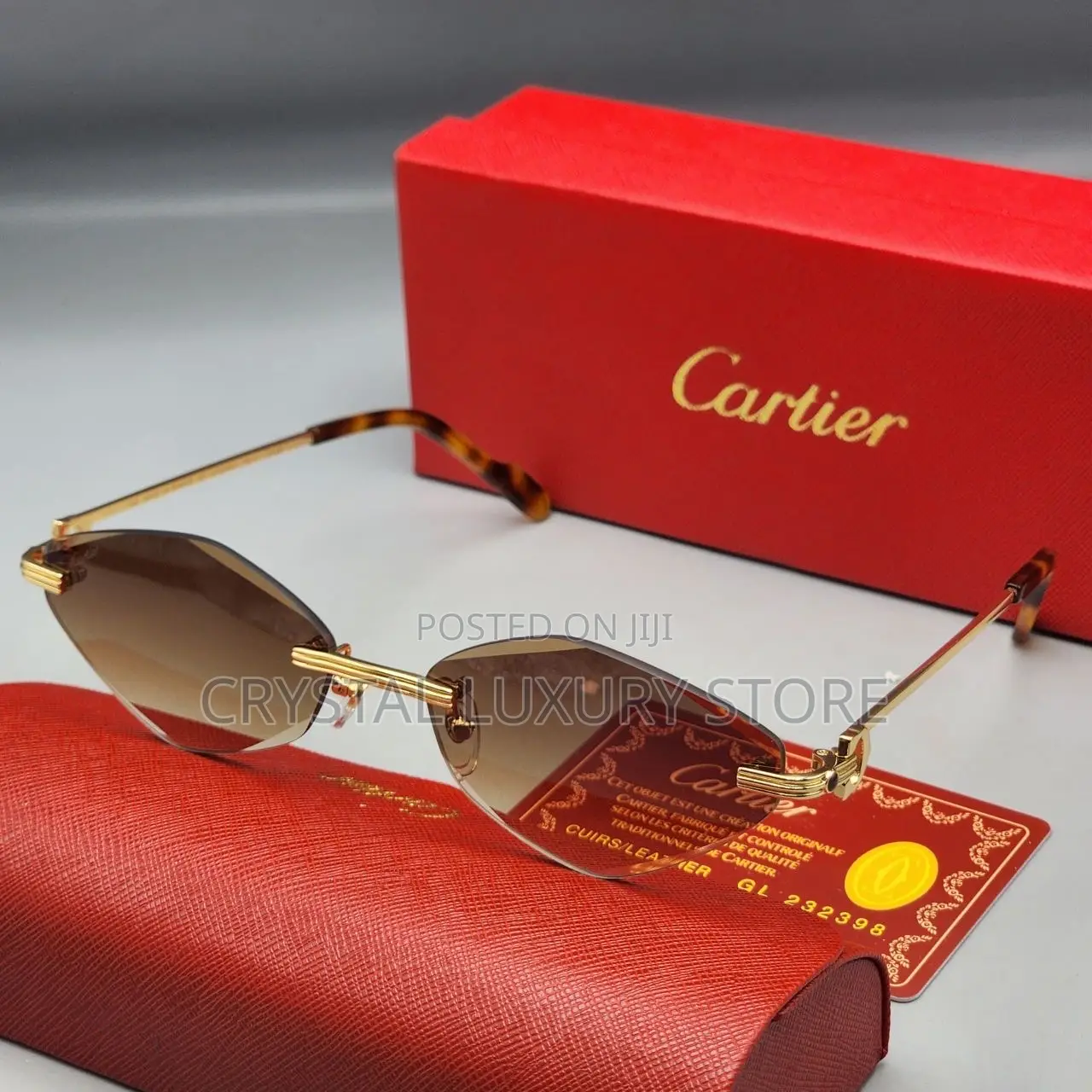 Cartier Quality Luxury Unisex Frame Glasses