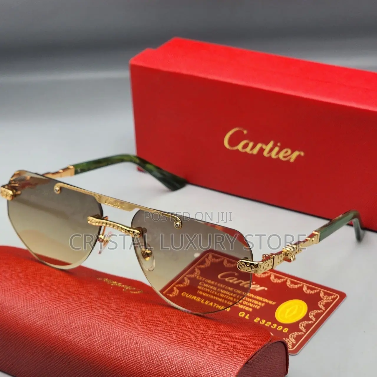 Cartier Quality Luxury Unisex Frame Glasses