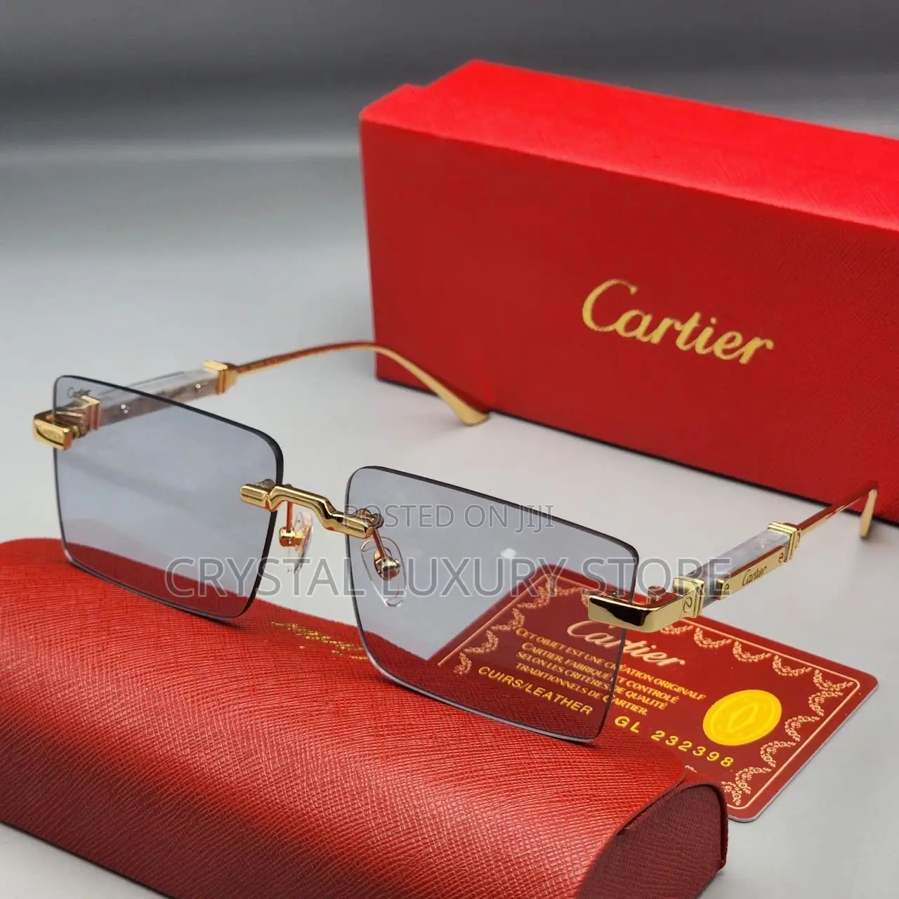 Cartier Quality Luxury Unisex Frame Glasses
