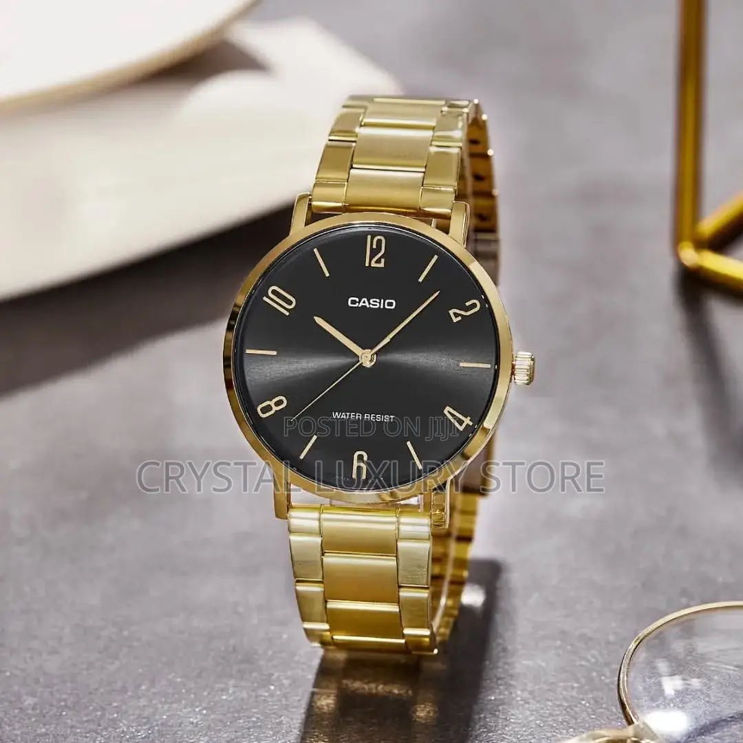 Casio Authentic Quality Luxury Men Chain Straps Wristwatch