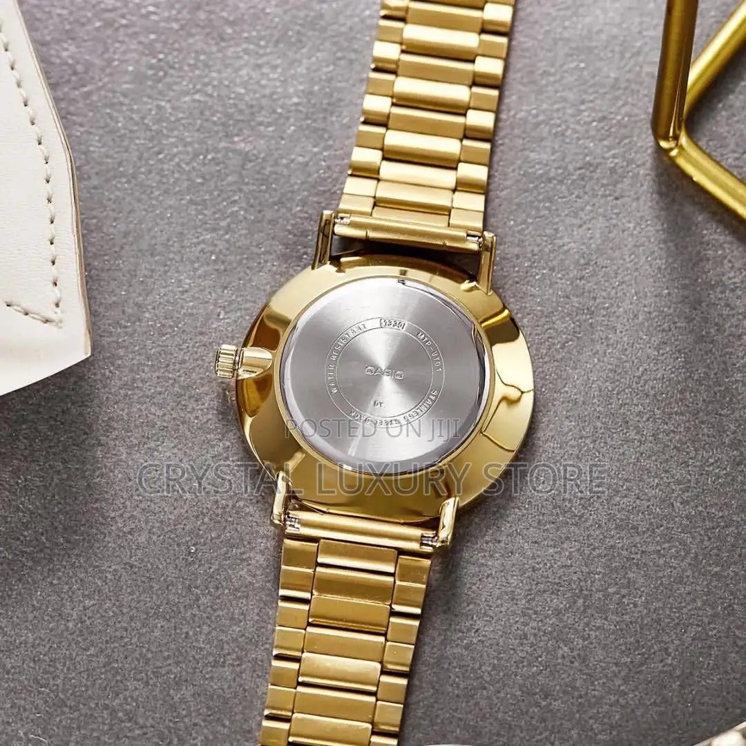 Casio Authentic Quality Luxury Men Chain Straps Wristwatch