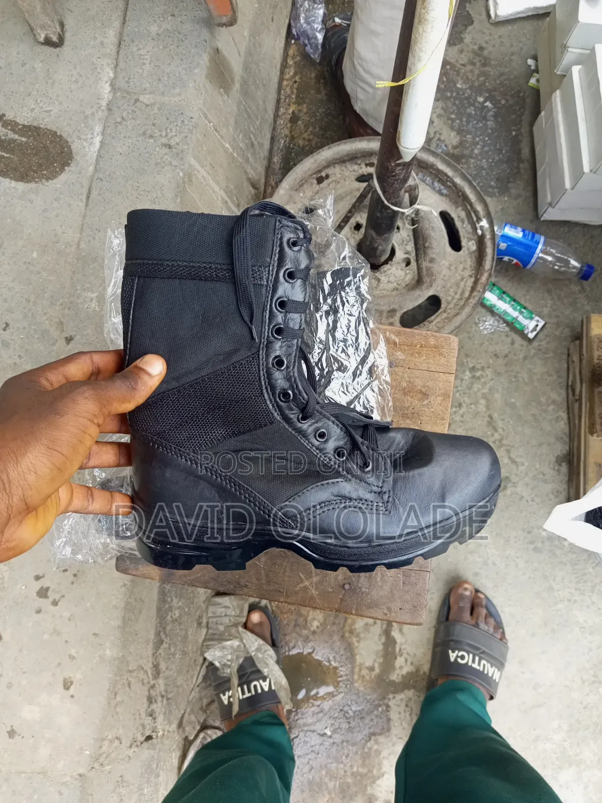 Safety Desert Boot