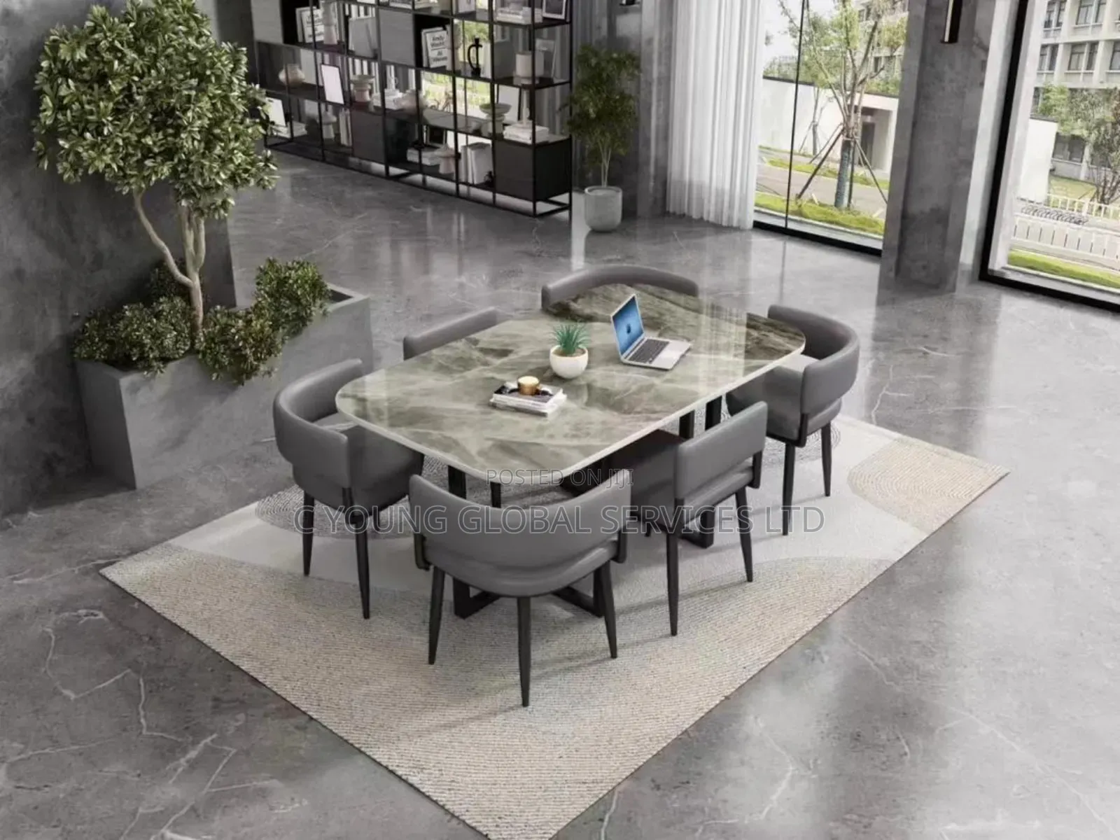 Dining Table Marble by 6