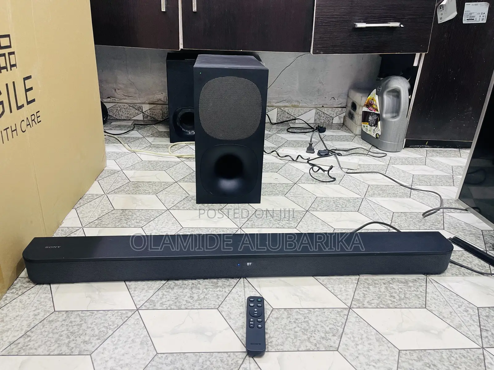 Sony Sound Bar S400 Wireless Woofer Sharp Bluetooth Deep Bas