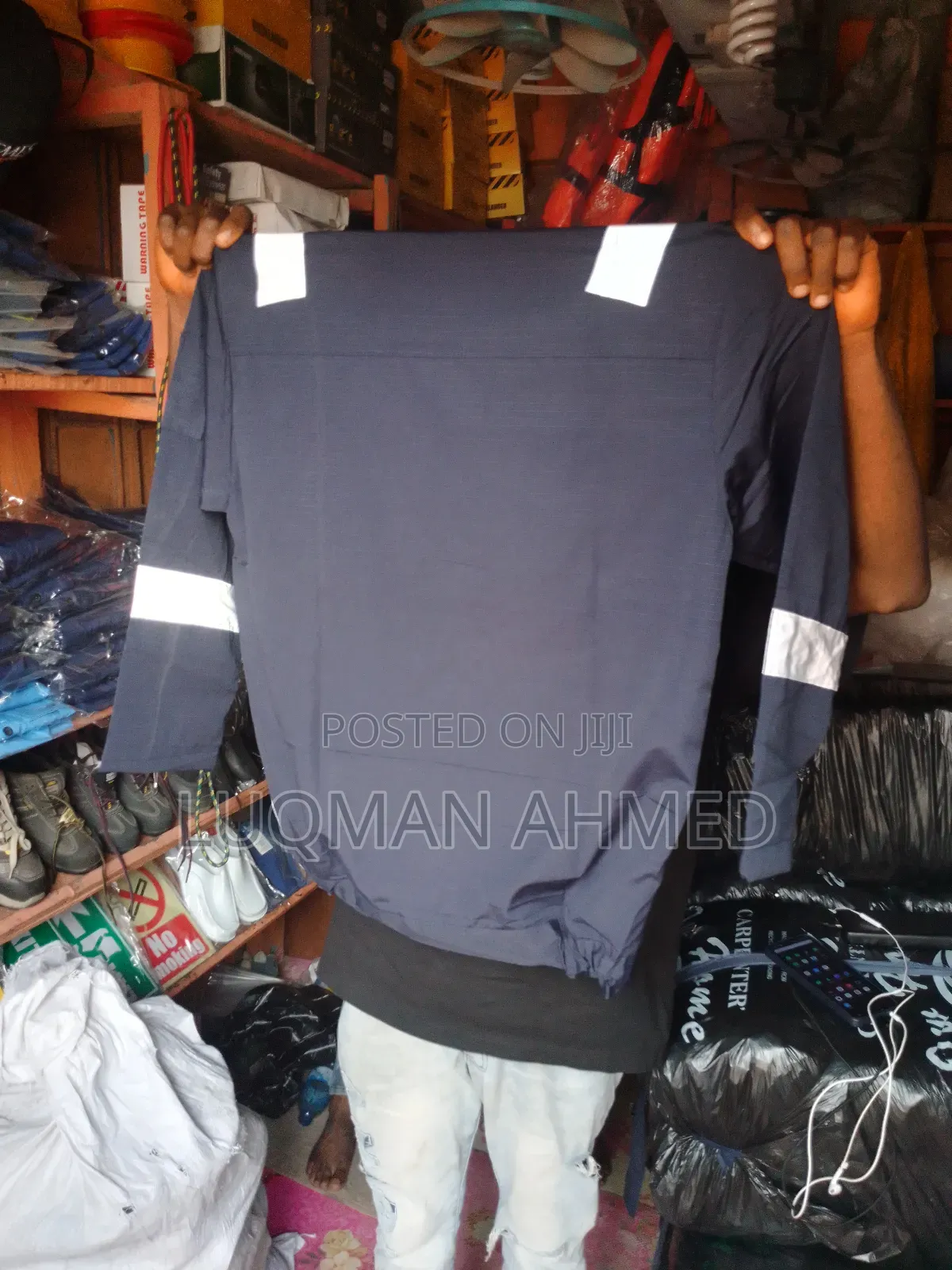 Coverall Up And Down With Reflective