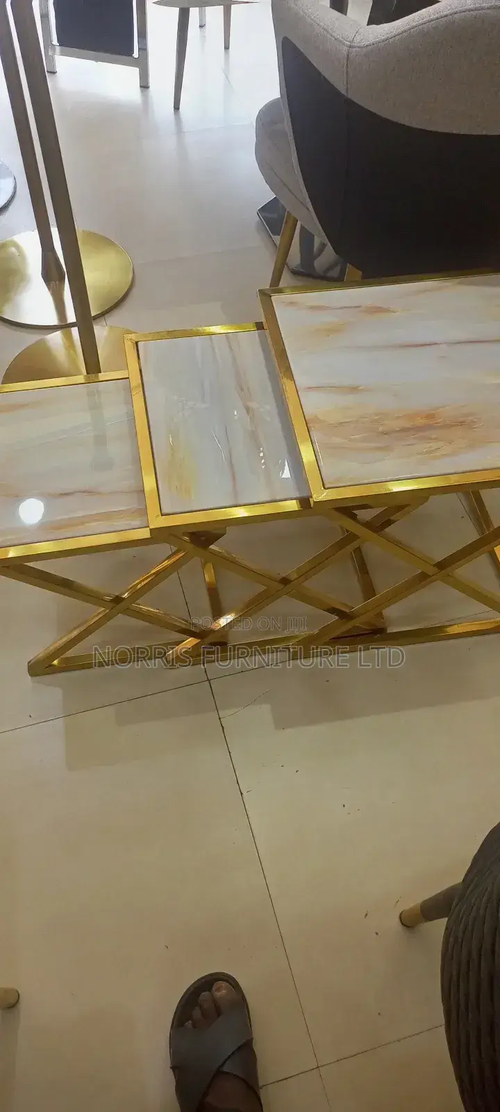 3 Sets Goldie Side Table