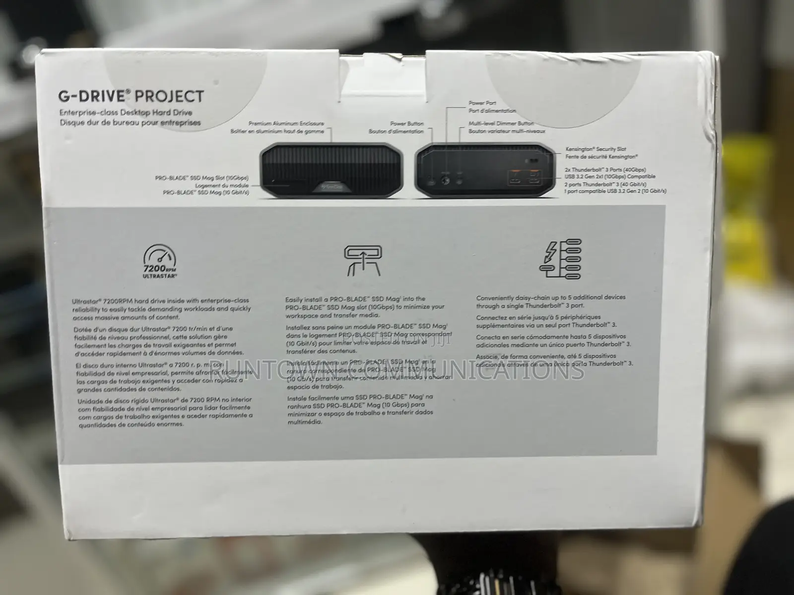 Sandisk Professional 22TB G-Drive PROJECT Thunderbolt 3 HDD