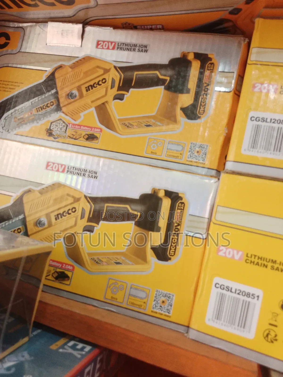 Cordless Chain Saw