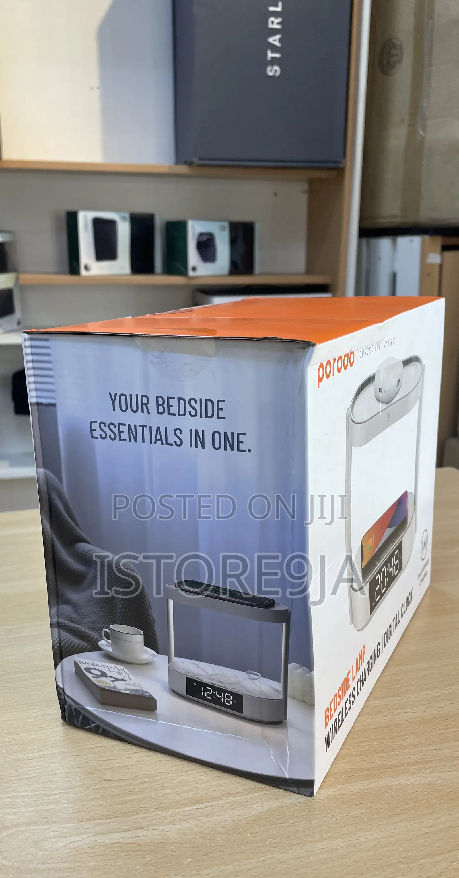 Beside Lamp Wireless Charging | Digital Clock