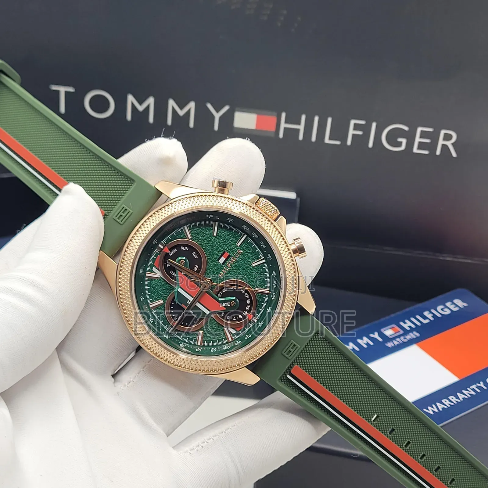 Original Tommy Hilfiger Rubber Strap Watch Available Instore